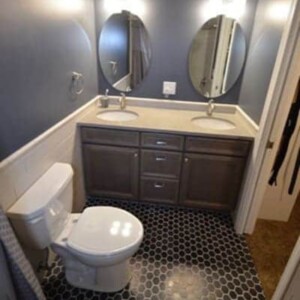 New Brighton master bathroom