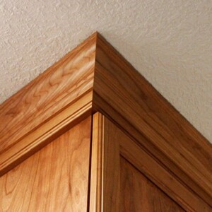 Crown molding with knock down ceiling